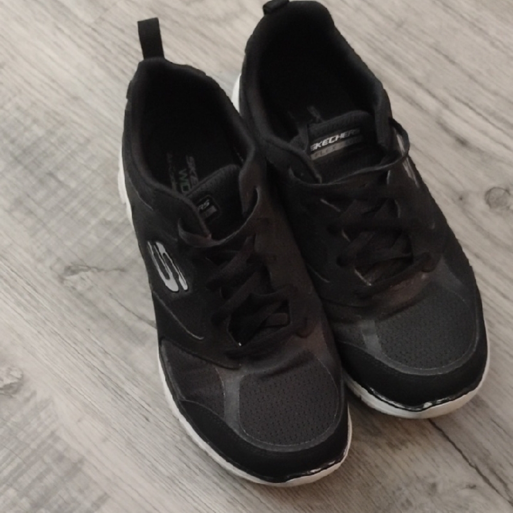 Skechers Black and White Sneakers